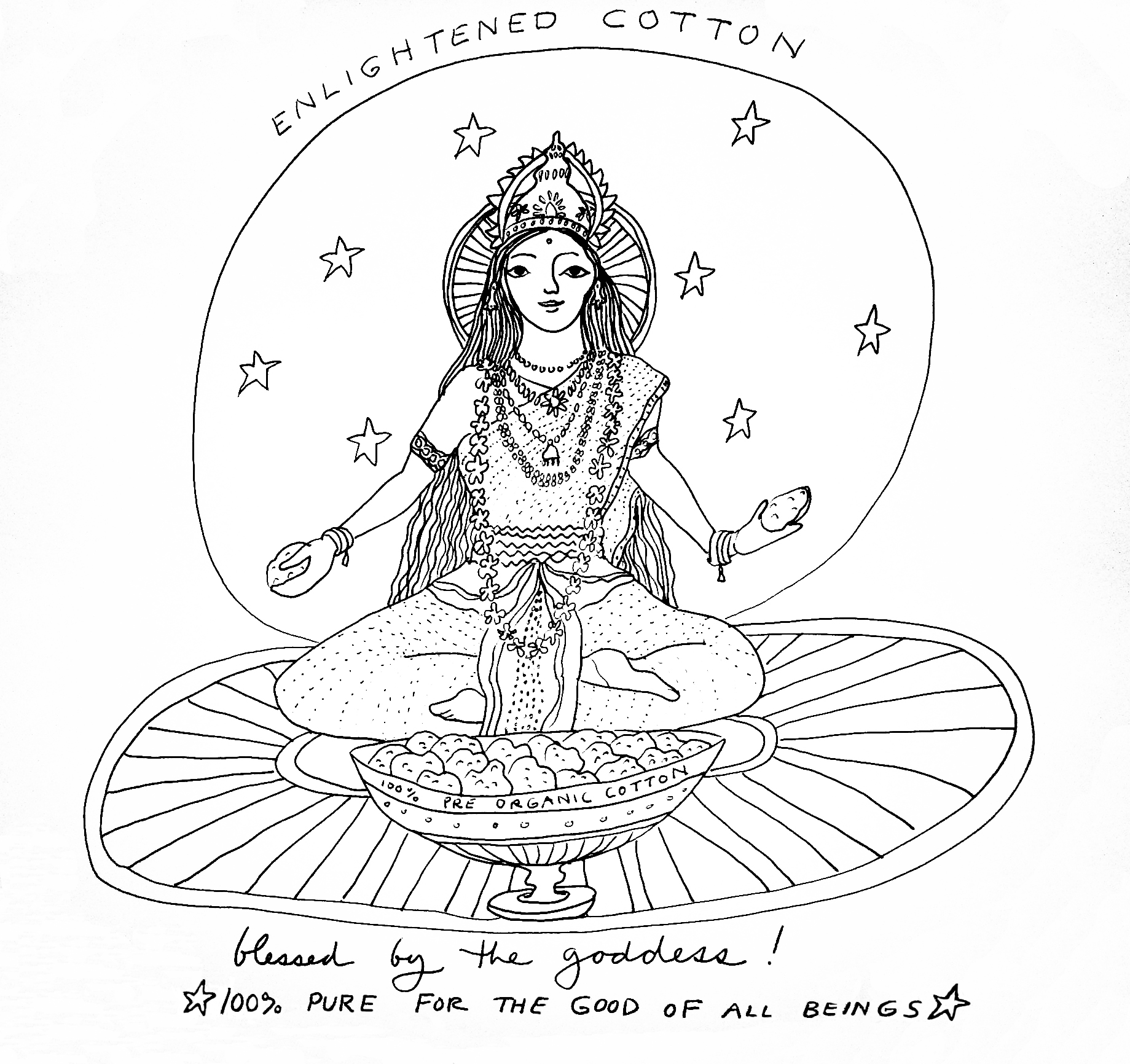 Lakshmi for Pre Organic Cotton-cleaned